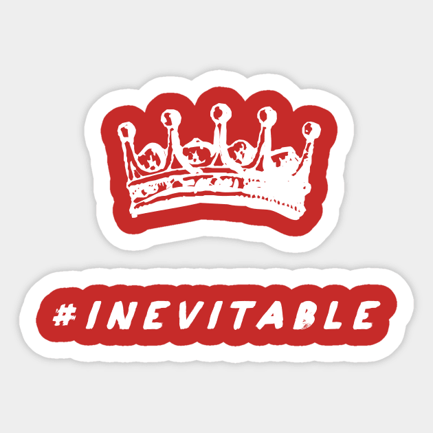 Inevitable by BenCapozzi Sticker by bencapozzi